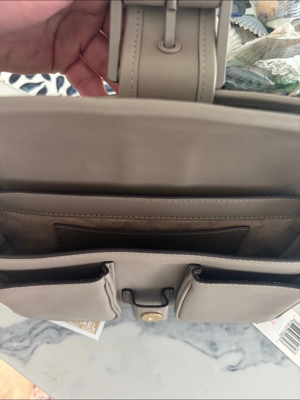 MICHAEL Michael Kors Taupe Shoulder Bag